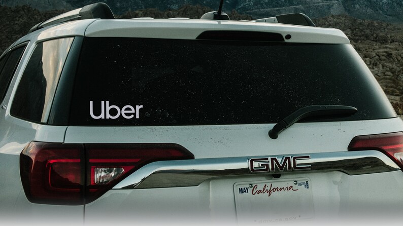 Uber Logo Vinyl Decal Sticker Multiple Colors Available - Etsy Australia