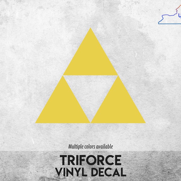 Legend of Zelda - Triforce vinyl decal