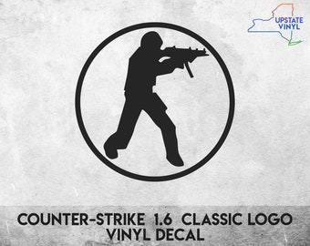 Classic Counter-Strike 1.6 Vinyl Decal Sticker