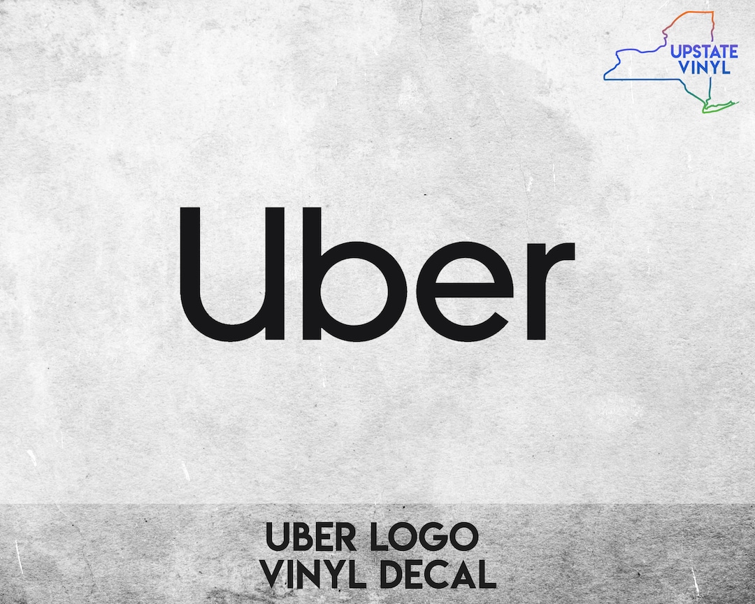 Uber Logo Vinyl Decal Sticker Multiple Colors Available Etsy
