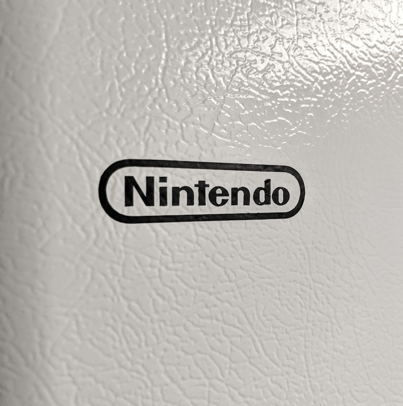 Nintendo classic logo Vinyl Decal Sticker Bild 3