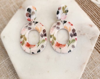 Floral Oval Pink