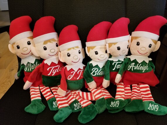 christmas elves dolls