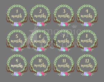 Download Milestone blanket svg | Etsy