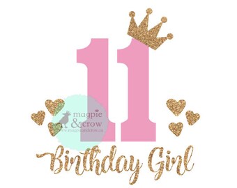 Download 10th Birthday SVG Tenth Birthday SVG 10th Birthday Girl ...