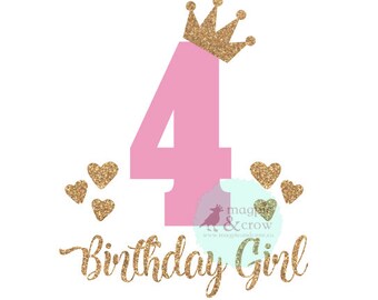 Download 3rd Birthday SVG Third Birthday SVG 3rd Birthday Girl SVG ...