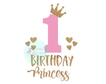 Download First birthday svg | Etsy
