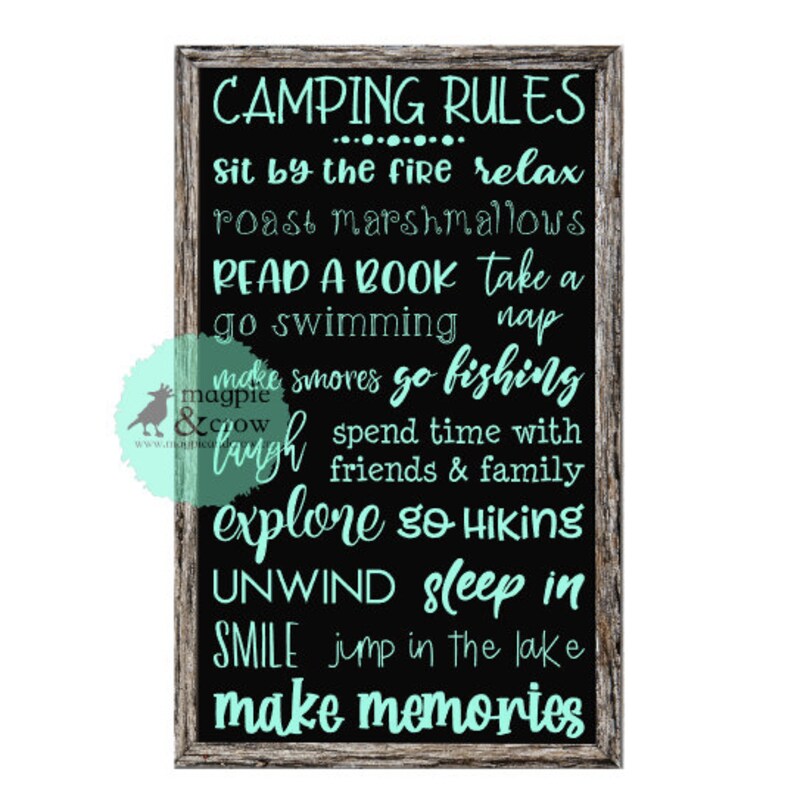 Free Free 323 Camping Rules Svg Free SVG PNG EPS DXF File