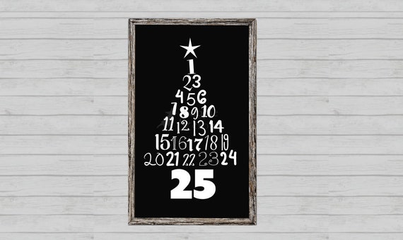 Download Free Christmas Svg Christmas Countdown Svg Christmas Sign Svg Etsy SVG DXF Cut File