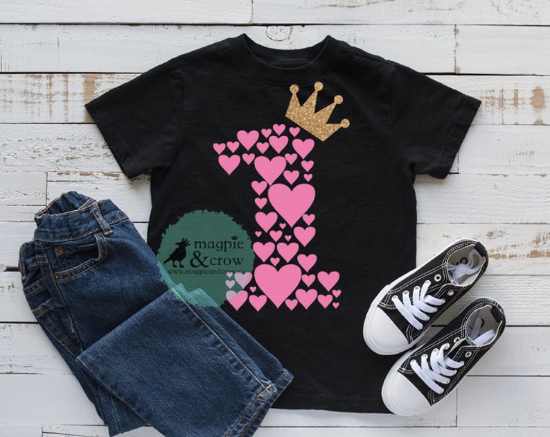 Download Birthday Princess Svg Birthday Girl Svg 1st Birthday Svg 1st Birthday Girl Svg Cricut Silhouette File First Birthday Svg Hearts Svg Clip Art Art Collectibles