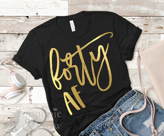 Download 40 Af Svg 40 Svg 40th Birthday Svg 40 Birthday Svg Cricut Etsy