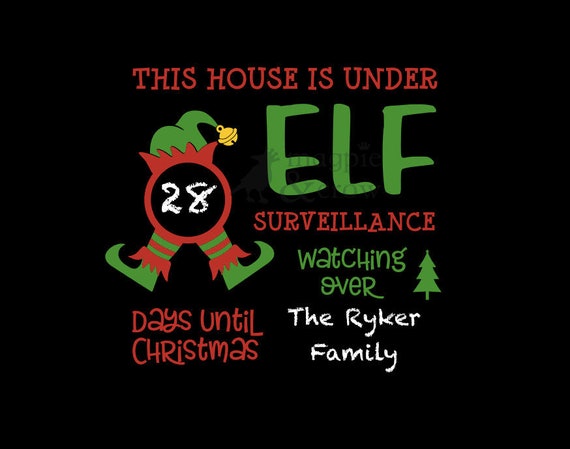 Download Free Elf Surveillance Svg Elf Svg Christmas Svg Elf Surveillance Etsy SVG DXF Cut File