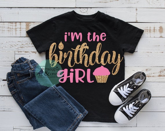 Download Birthday Girl Svg Birthday Svg Cupcake Svg Birthday Etsy