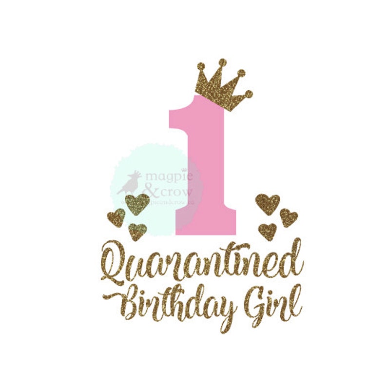 Download 1st Quarantined Birthday SVG First Birthday SVG 1st ...