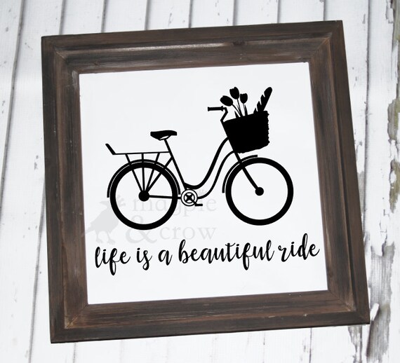Download Vintage Bicycle Svg Bicycle Svg Life Is A Beautiful Ride Etsy