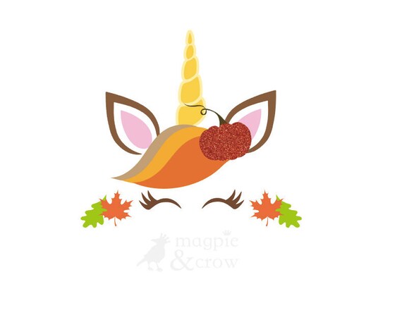 Download Fall Unicorn Svg Autumn Unicorn Svg Harvest Unicorn Svg Etsy
