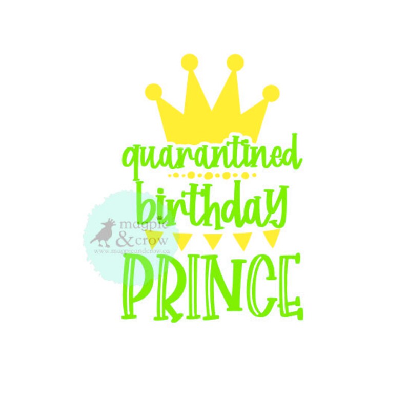 Download Quarantined Birthday Prince SVG Birthday Svg Quarantine ...