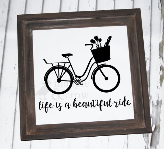 Download Vintage Bicycle Svg Bicycle Svg Life Is A Beautiful Ride Etsy