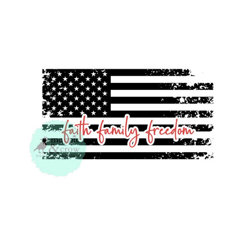Download Distressed American Flag SVG Distressed Flag SVG Faith | Etsy