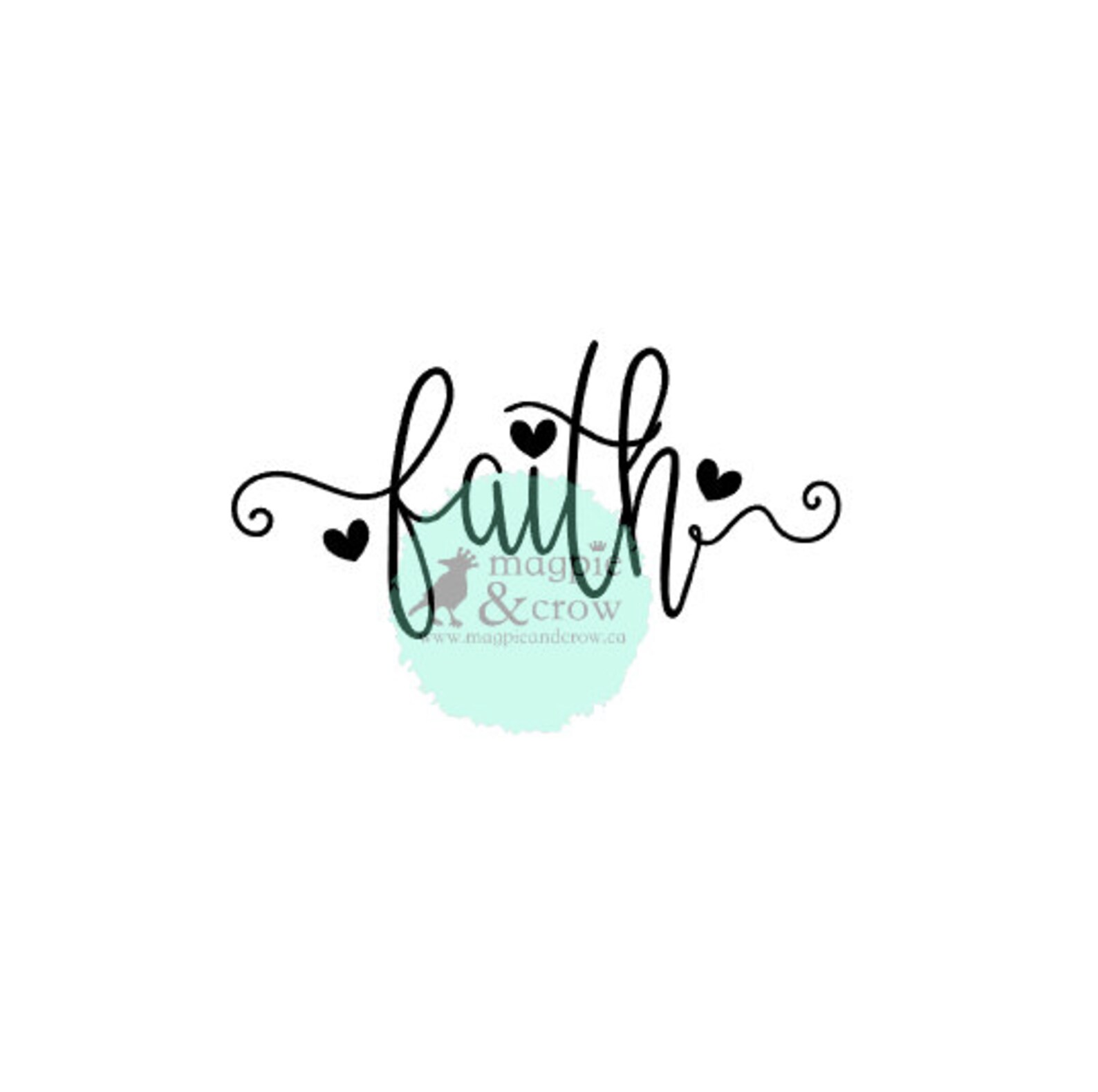 Faith SVG Heart SVG Faith Heart SVG Jesus Svg Christianity Etsy