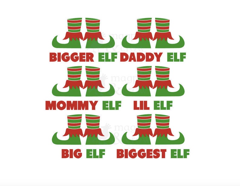 Download Elf Family SVG Christmas Family SVG Elf Family Shirts | Etsy