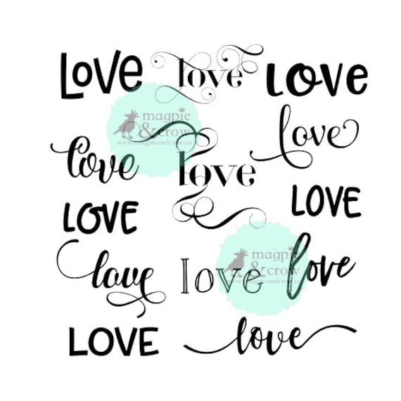 Free Free 81 Love Svg Fonts SVG PNG EPS DXF File