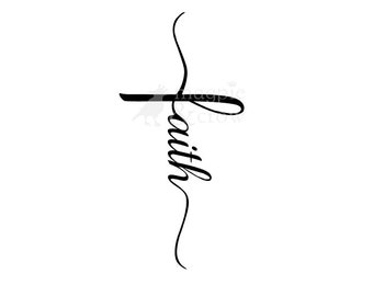 Faith Cross SVG, Faith SVG, Cross SVG, Jesus Svg, Christianity Svg, Christian Svg, Faith Sideways Svg, Church Svg, Faith Cross Shirt, Sign