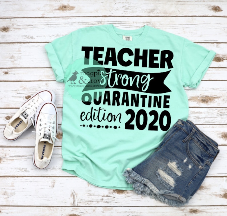 Download Teacher Strong Quarantine Edition SVG Teacher SVG Quarantine | Etsy