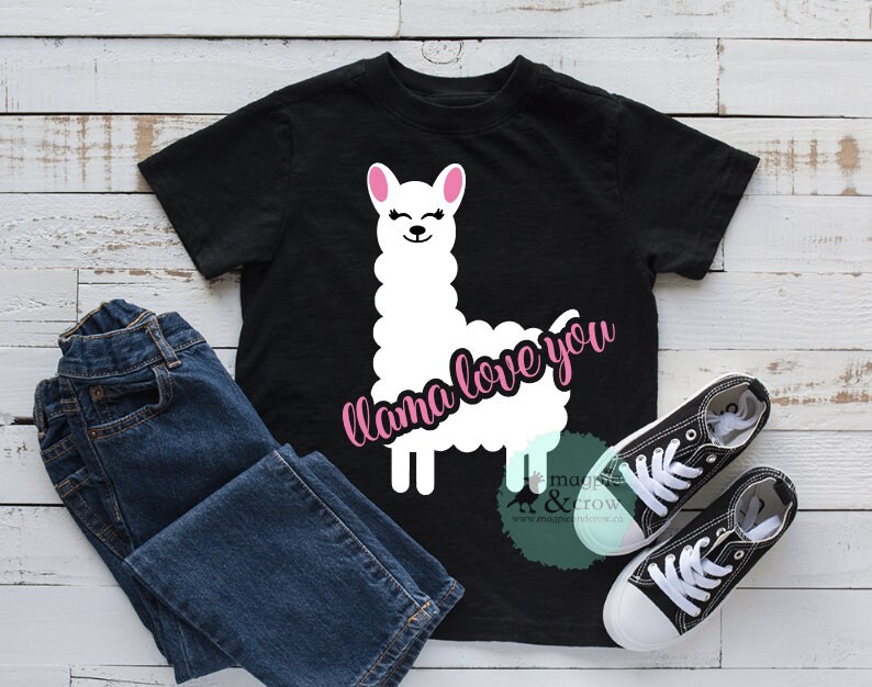 Download Llama SVG Llama Love You SVG Valentine's Day SVG Cricut | Etsy