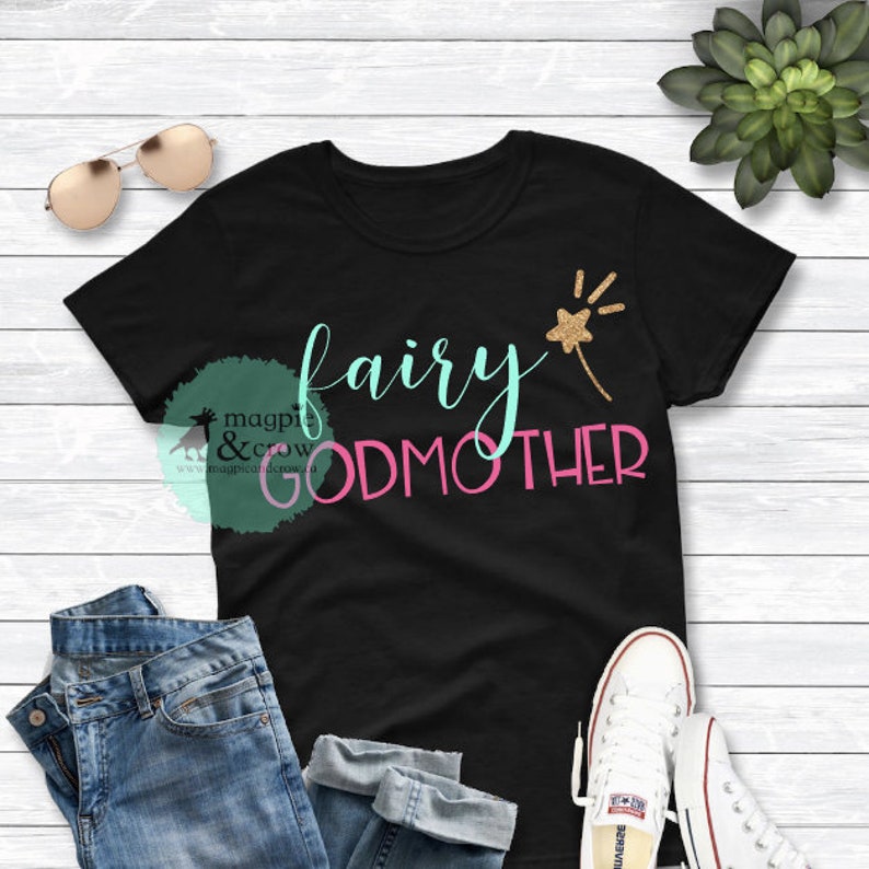 Download Godmother SVG Godmom SVG Fairy Godmother Svg God Mother | Etsy