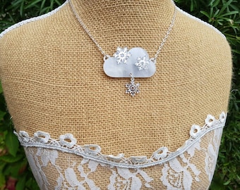 Cloud Snow Necklace