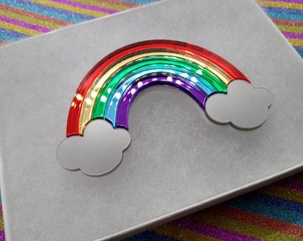 Rainbow brooch (Mirror)