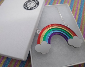 Mirror Rainbow Necklace