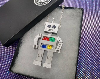 Robot necklace