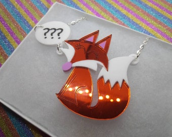 Fox necklace