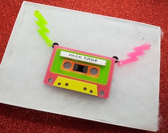 Cassette necklace