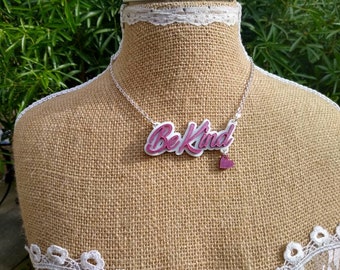 Be kind necklace