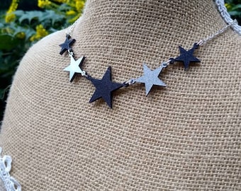 Black Stars necklace