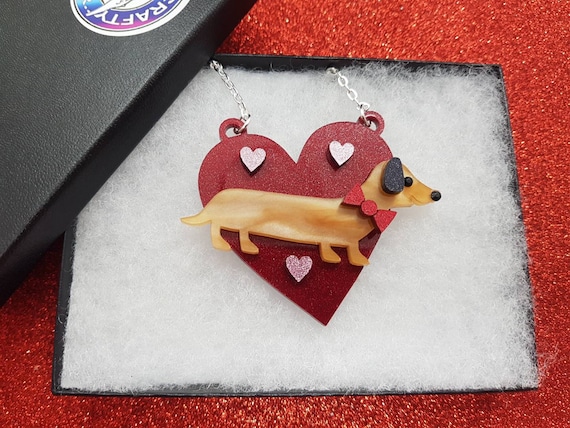 SuoKom Necklaces for Women, Dachshund Weenie Dog Breed Brown Crystal Charm  Chain Necklace Jewelry Necklace Jewelry Christmas Valentine's Day Birthday  Gifts on Clearance - Walmart.com