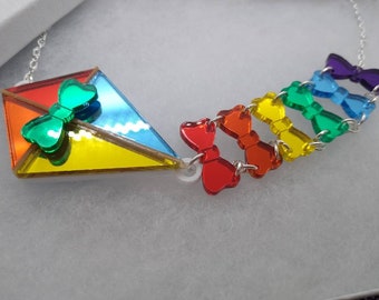 Kite Rainbow Necklace