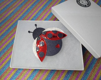 Ladybug Brooch