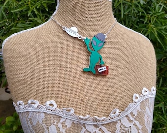 Alien Abduction Necklace