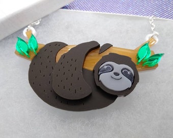 Sloth Necklace