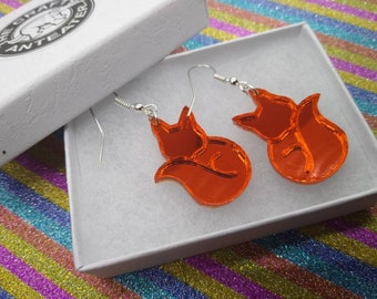 Fox earings