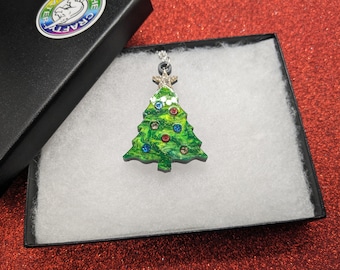 Xmas #tree necklace