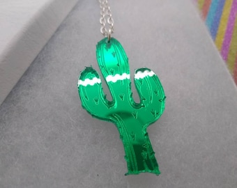 Cactus necklace