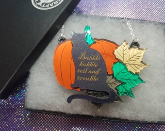 Autumn Pumpkin Necklace
