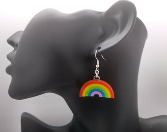 Rainbow earings