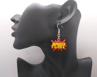 Pow earrings