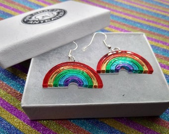 Rainbow earings